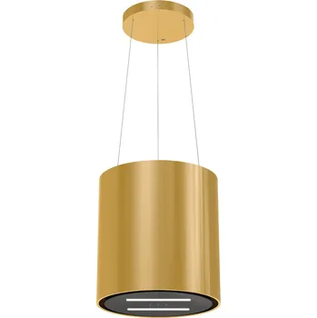 Digestoř KUCHYŇSKÁ DIGESTOŘ STROPNÍ ZÁVĚSNÁ 39 cm TRUBKA ZLATÁ MALWA LANKA MAAN 715 m3/h