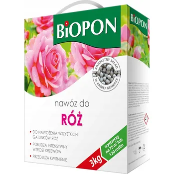 Hnojivo BOPON Granulované hnojivo pro RŮŽE, Biopon 3 kg