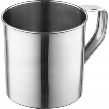 Ocelový hrnek Turistický kovový hrnec 500 ml