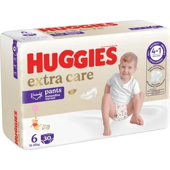 Plenkové kalhoty Plenkové Kalhotky HUGGIES Extra Care Pants Mega 6 (15-25 kg) 30 ks