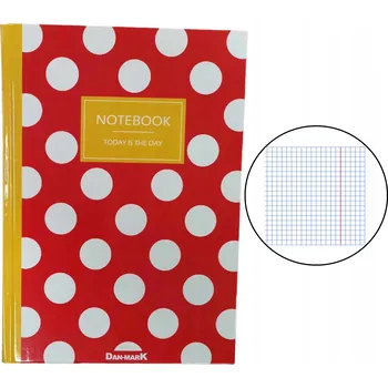 Sešit Sešit A5 s mřížkou Dan-Mark, 96 listů