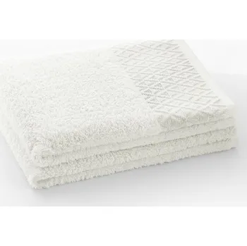 Ručník Bavlněný ručník DecoKing Andrea bílý, velikost 50x90