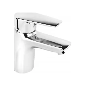 Vodovodní baterie Stojánková umyvadlová baterie KFA Armatura German, stříbrná