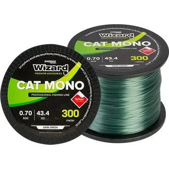WIZARD - Vlasec Cat Mono 300 m 0,4 mm 19,6 kg