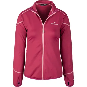 Dámská mikina Mikina BERGSON Sportovní Dámská SWIFTLAYER na zip VTX Anemone velikost XL