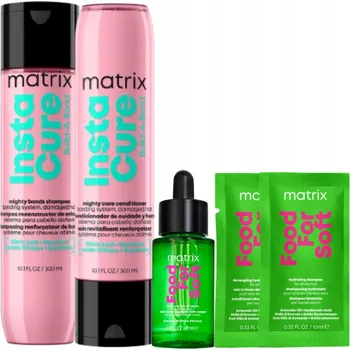 Šampon Matrix Instacure Build-A-Bond Šampon, kondicionér, Food For Soft olej 30 ml