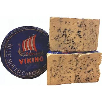 SÝR S MODROU PLÍSNÍ VIKING DÁNSKÝ MODRÝ SILNÝ 300g