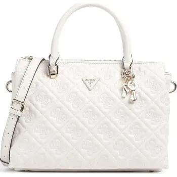 Kabelka Guess Adel kabelka do ruky logo krémová
