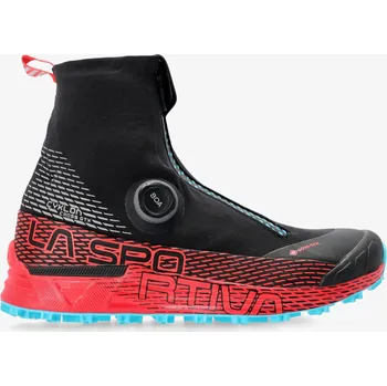Dámská běžecká obuv Dámské trailové boty La Sportiva Cyklon Cross GTX - black/hibiscus, velikost 40