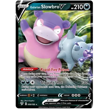 Karetní hra Galarian Slowbro V 099/189 - Darkness Ablaze