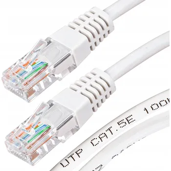 Síťový kabel Patchcord Vayox U/UTP 5e RJ45 / RJ45 2 m bílý