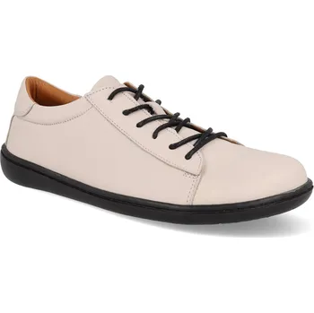 Dámské polobotky Barefoot dámské polobotky KTR - Timoti Silver grey béžové Velikost: 41