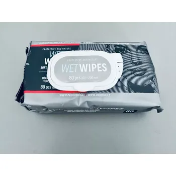 Hygienický ubrousek ProNURSE® vlhčené ubrousky pro dospělé 180x200mm (80 ubrousků v balení s plastovým uzávěrem)