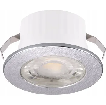 Stropní zapuštěné svítidlo Ideus 3 W s integrovaným LED zdrojem, 2,9 cm, stříbrné