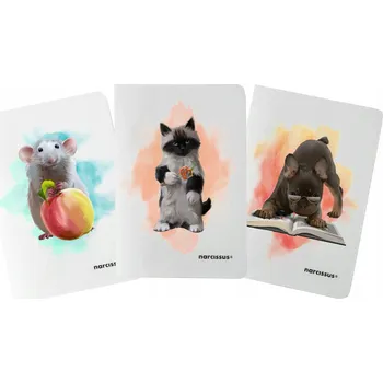 Sešit Sešit A5 s linkami Narcissus, 32 listů