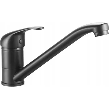 Vodovodní baterie Kuchyňská stojánková baterie Invena MITRIS černá