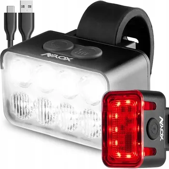 Cyklosvítilna Osvětlení na kolo Vayox VA0151 8 x LED 900 lm akumulátor (dobíjecí)