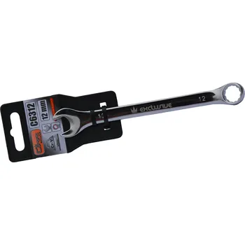 Klíč KLÍČ OČKOPLOCHÝ CHROMOVANÝ LEŠTĚNÝ PREMIUM PEVNÝ ODOLNÝ CR-V 13 MM