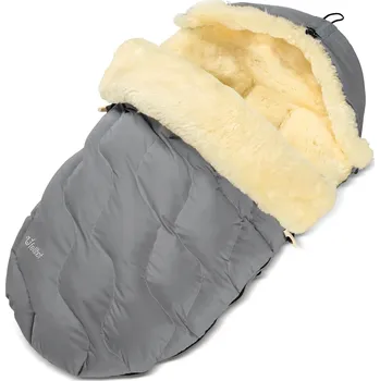 Fusak Zimní fusak do kočárku s beránkem Fellhof Winterberg Barva: šedá