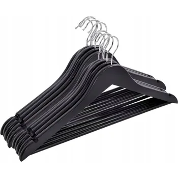 Věšák Šatní ramínko dřevěný Gockowiak černý