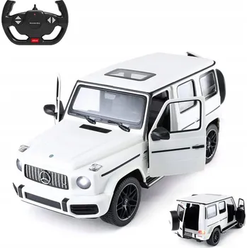 RC model auta AUTO NA DÁLKOVÉ OVLÁDÁNÍ RC Mercedes Benz G63 AMG RASTAR S PILOTEM A LED OSVĚTLENÍM