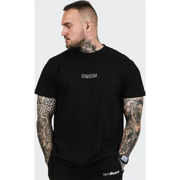 Pánské tričko GymBeam Tričko FIT Black XL černá