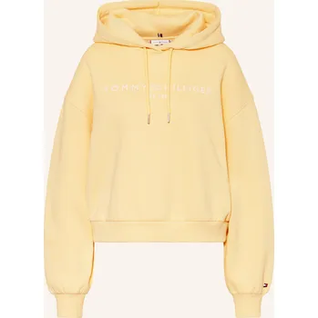 Dámská mikina Tommy Hilfiger Dámská Mikina S Kapucí, tmavě žlutá, 44