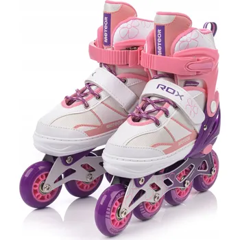 Kolečkové brusle KOLEČKOVÉ BRUSLE NASTAVITELNÉ ROX L 38-41 ABEC7 kolečka PU 80A