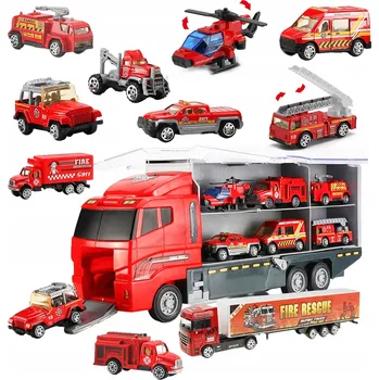 autíčko Nákladní auto Přívěs Hasičské auto Transportér Hasičské auto