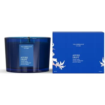 Svíčka Azure Drift - Vila Hermanos - vonná svíčka 350g - řada Herbalist