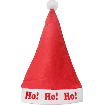 Čepice MIKULÁŠSKÁ ČEPICE S BAMBULKOU PRO DĚTI I DOSPĚLÉ, UNIVERZÁLNÍ VELIKOST, 39 cm