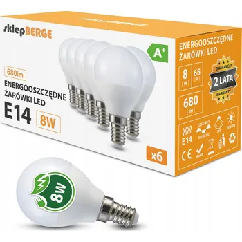 Žárovka LED žárovka Berge E14 10W