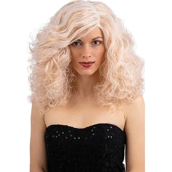 Karnevalová paruka Carnival Toys Blond vlnitá paruka dámská s melírem