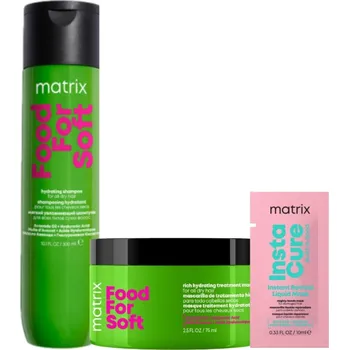 Šampon Matrix Food For Soft hydratační šampon, maska na suché vlasy SADA