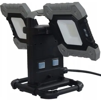 Stavební LED reflektor 2x30W 360 stupňů