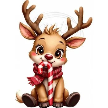 Textilní nažehlovací páska Dante Nažehlovačka Sobík a lízátko - 14 x 20 cm