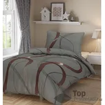 Flanelové povlečení 140x200+70x90 Vlny elegance