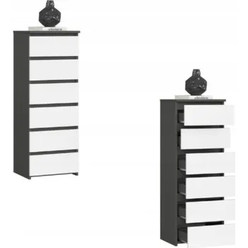 Komoda Komoda Akord 40 x 35 x 10 9 Cm grafit matná