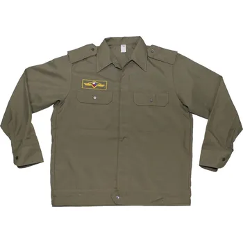 Pánské oblečení Košile ČSLA bundoška ZELENÁ Košile ČSLA bundoška ZELENÁ vel. 38-2