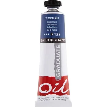 Výtvarná barva Daler & Rowney Graduate Oil 38 ml - prussian blue 135