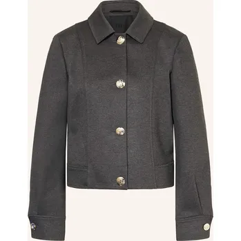 Liu Jo Dámská Žerzejová Bunda, tmavě šedá, 40