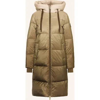 Dámský kabát Mos Mosh Dámský Péřový Kabát Mmnova, světle hnědá / hnědá, 38