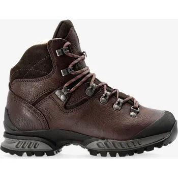 Dámská treková obuv Dámské trekové boty Hanwag Lhasa II - kaštanová/asfaltová 37,5