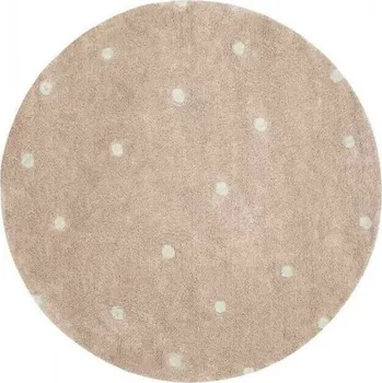 Koberec Kusový koberec Dot Rose kruh - doprava zdarma
