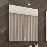 Nimco Obdélníkové - ostré rohy Černé LED zrcadlo 600x800 se dvěma dotykovými senzory, ZPC 13002VX-90