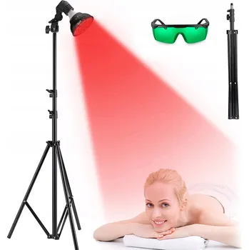 Lampička INFRAČERVENÁ LAMPA NA ZAHŘÍVÁNÍ TĚLA LÉČEBNÁ SILNÁ NASTAVITELNÁ