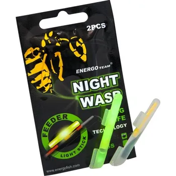 Signalizátor záběru ENERGOTEAM - Chemické světlo Night Wasp Feeder vel. S 2 ks