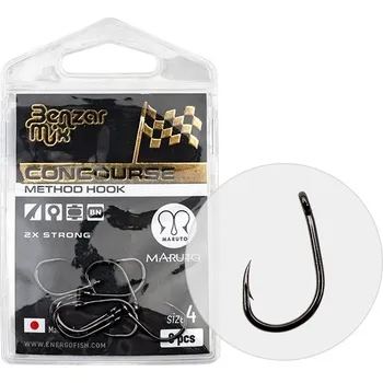 Rybářský háček BENZAR MIX - Háček Concourse Method Strong 2X vel. 14 8 ks