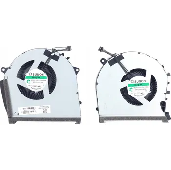 Ventilátor pro notebook Ventilátory pro HP Omen 17-CB RTX CPU GPU 15.5 mm 17CB L62866-001