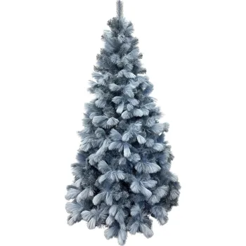 Vánoční stromek Vánoční stromeček nadýchaný šedý 2D + soft